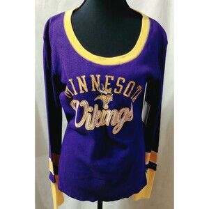 NWT Touch Stadium T-Shirt Womens M Purple Miscellaneous Minnesota Vikings Merch
